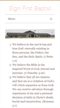 Mobile Screenshot of elginfirstbaptist.org